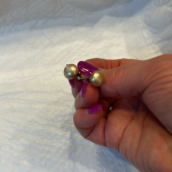 Lot of 5 pairs of vintage screw back earrings - Picture 7 of 8